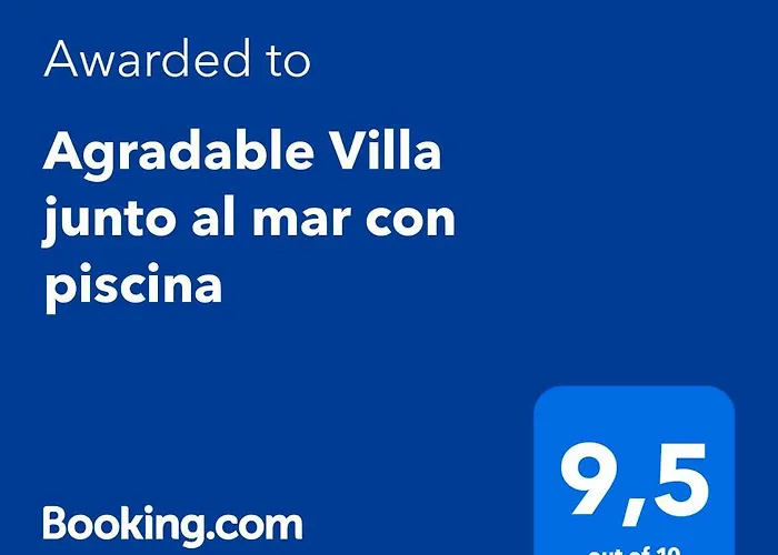 Villa Agradable Junto Al Mar Con Piscina Sagunto